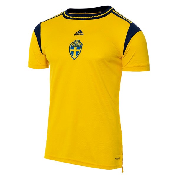 Camiseta Suecia Primera Equipo Euro Mujer 2022